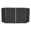 Panneaux de cabine pliables DJ