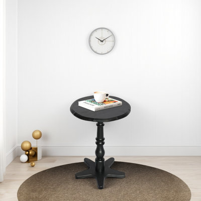 Petite table d'appoint ronde 15,75 pouces