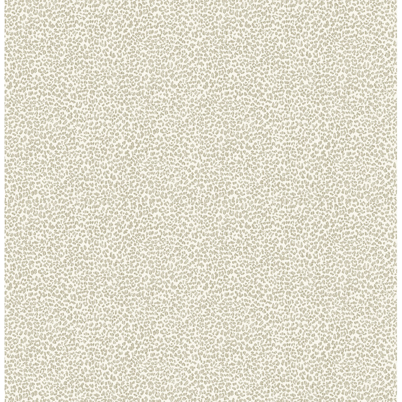 Soul Indigo Animal Print Wallpaper, Gold