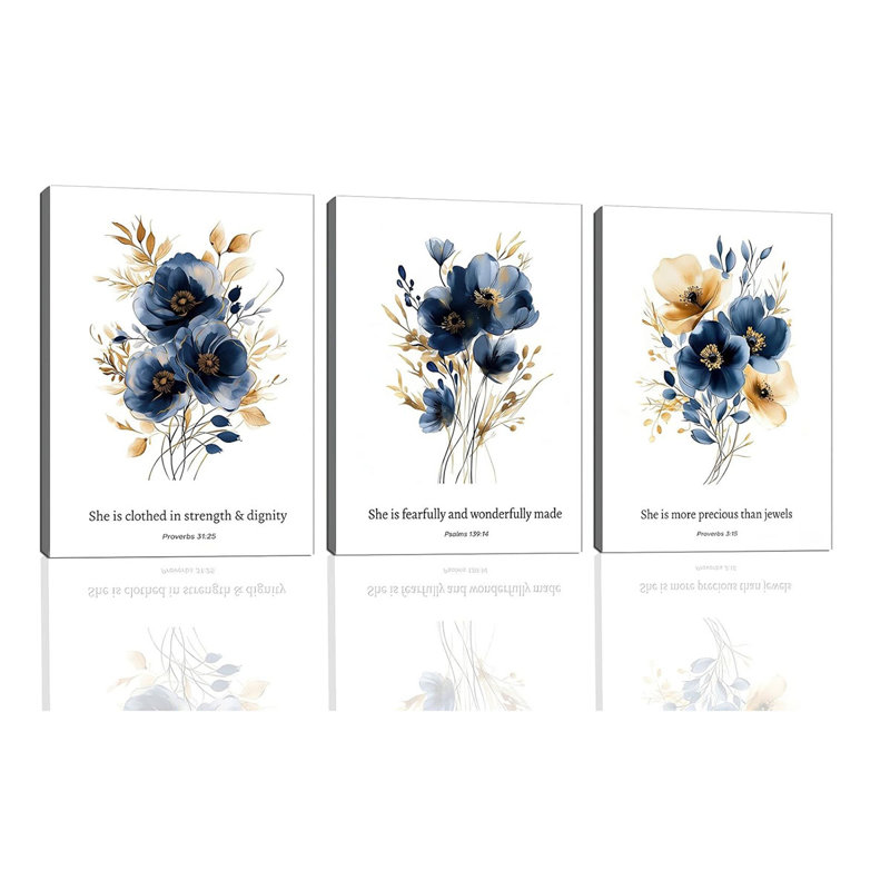 3 Piece Wrapped Canvas Print