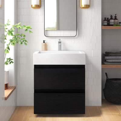 Babajide Bathroom Vanity with Acrylic Top