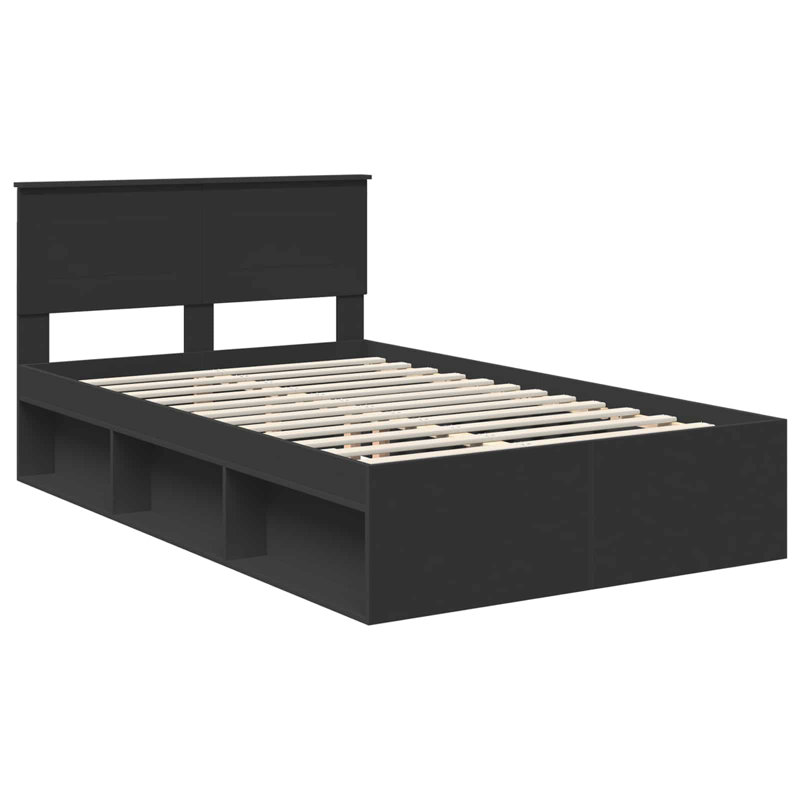 Bed, Black, Double (4'6)