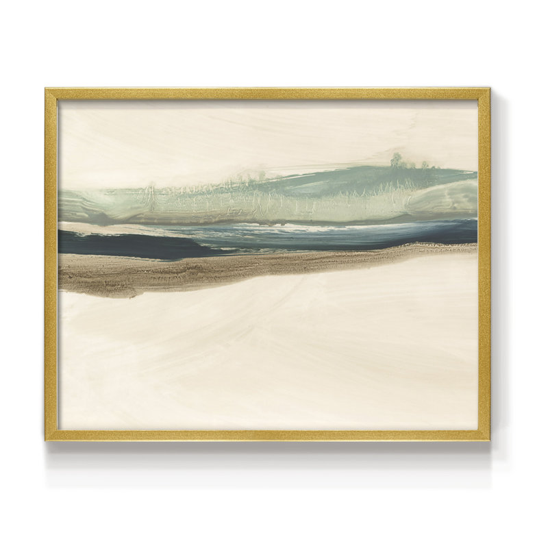 «Layered Horizon II», reproduction encadrée