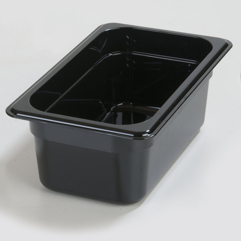 Contenant alimentaire Carlisle, 2.5", Noir