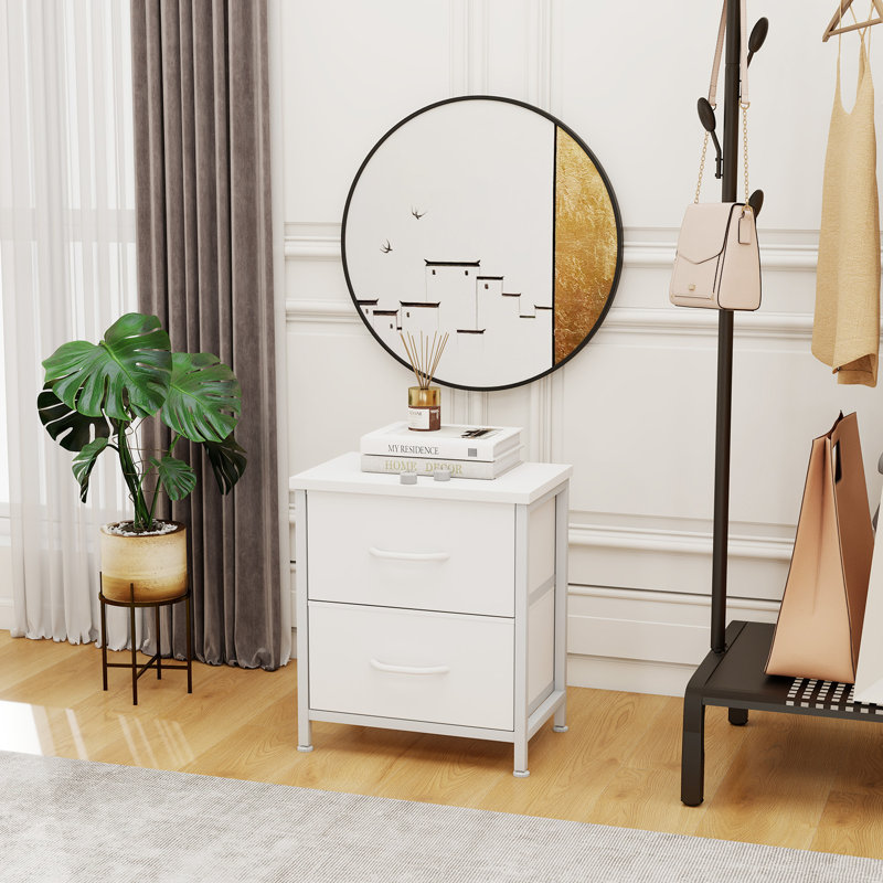 18 " W 2 - Drawer Dresser, White