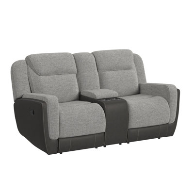 Picket House Furnishings Viper Motion Loveseat with Console