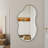 Ashane Asymmetrical Wall Mirror Metal Frame-1839243839-1867955947