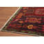 Tapis de couloir traditionnel tribal animaux en laine 3 x 10
