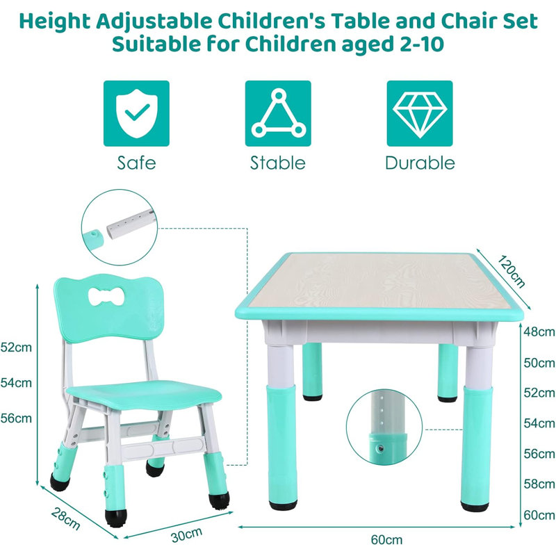 Aynoor Kids and Chair Set