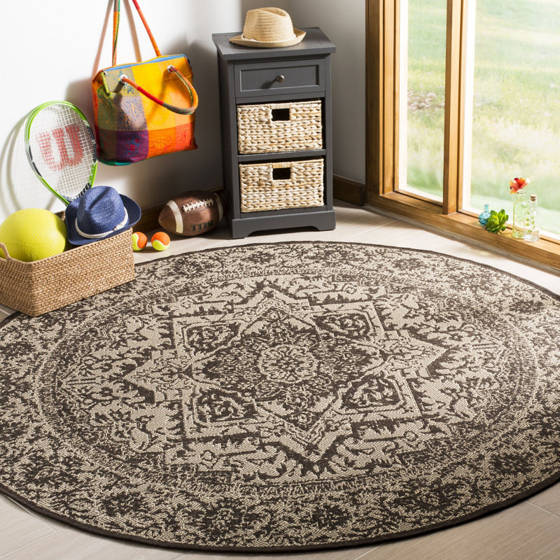 Tapis d'intérieur / extérieur Donivin Performance, Rond 6 pi 7 po