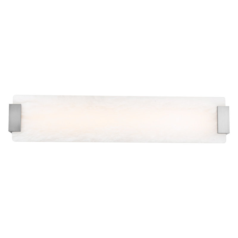 Quarry 1 - Light LED Bath Bar, Brushed Nickel