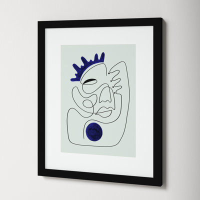 El Rey Print by Shatha Al Dafai