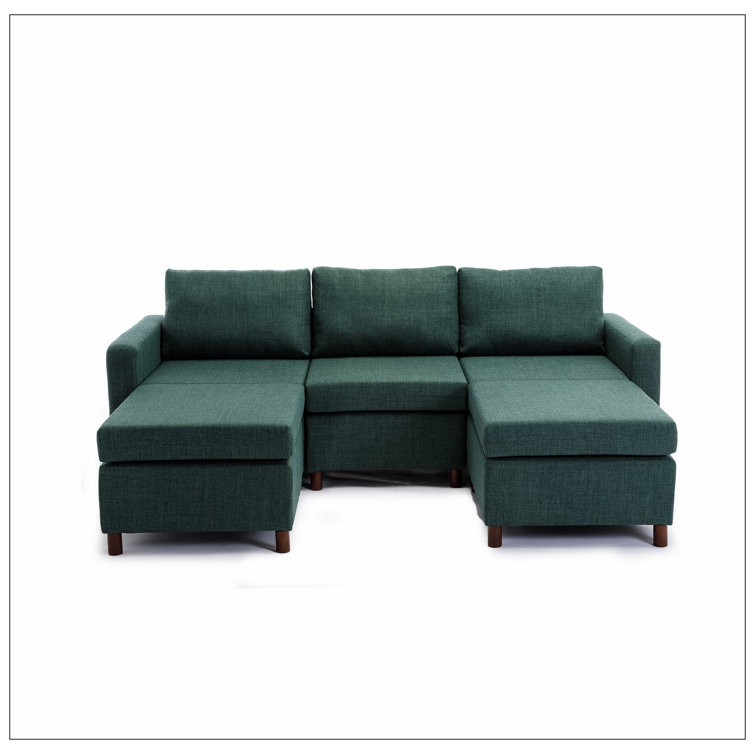 Single Seat Module Sofa Sectional Couch Seat Cushion and Back