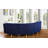 142" Wide Velvet Symmetrical Modular Corner Sectional-78259229