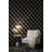 Luxury Tufted Wallpaper Modern Black Diamond Mural