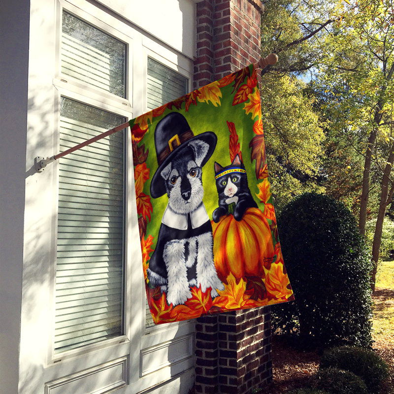 Yetuart Double Sided Polyester Animal Garden Flag, 40" H x 28" W