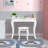 Milledgeville Kids Vanity Set with Mirror-143669143
