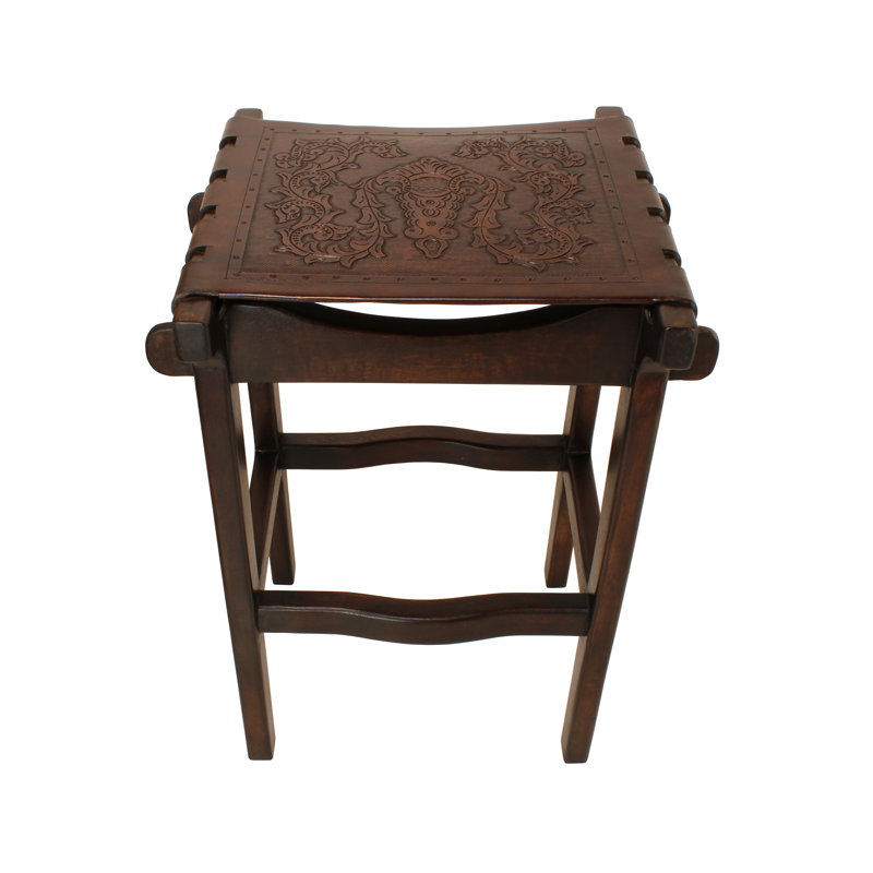 Tabouret Cherryle 30, Brun antique