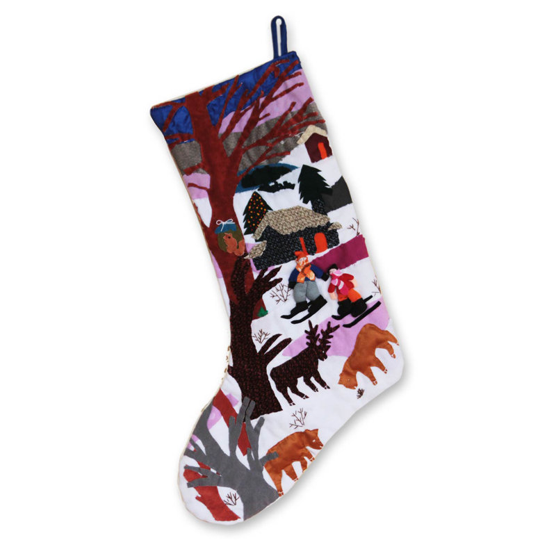 Chaussette de Noël Winter Wonderland