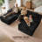 Navarrie 2 - Piece Upholstery Compression Sofa,  No Assembly Required Sectional-114555516