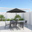 Parasol de marché 7,5 pi - Manivelle et inclinaison (sans base)-287496524