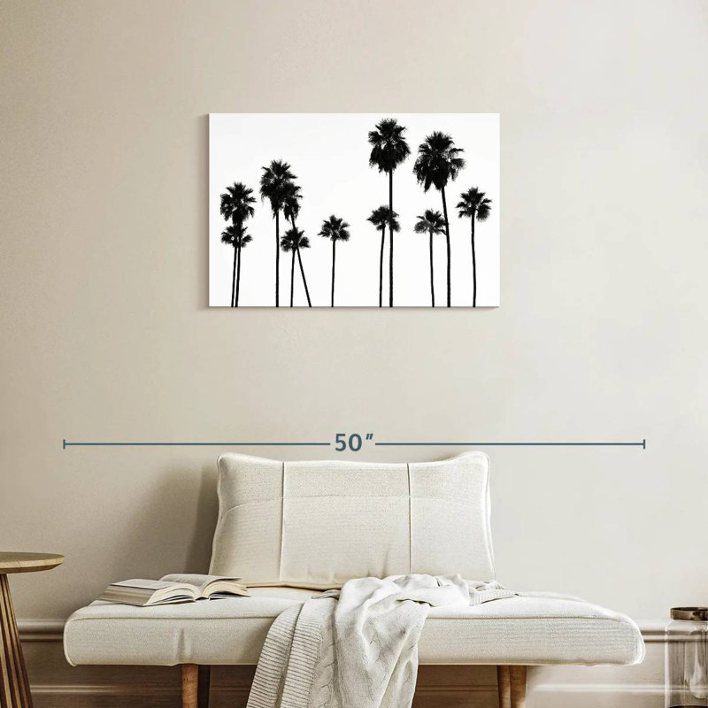 Harnek Black California - Palmiers L.A., H 20 po x l 30 po
