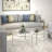 Gaia Glass Top Nesting Coffee Table-1045982269