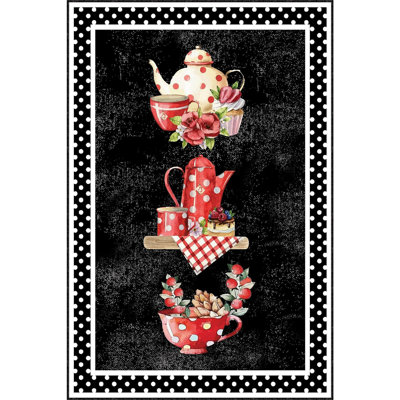 Premium Hall Carpet 3D Digital Print, 3.3 x 4.9 ft, 100% Polyester, 650 g/m², Pile Height: 0.3 in, Non-Slip PVC Dot Underside, Machine Washable, Ideal for Living Room & Entryway, Durable & Easy Care