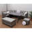 Chablis 9 Seater Corner Sofa Dining Set With Storage Bench With Rain Cover