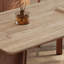 Table moderne en noyer fritté Modern-129156992