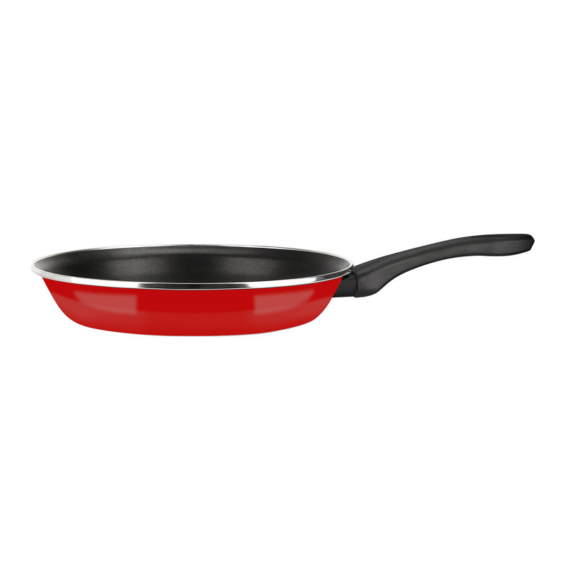 Poêle à frire antiadhésive en aluminium Fagor Optimax, L 7,1 po, Rouge