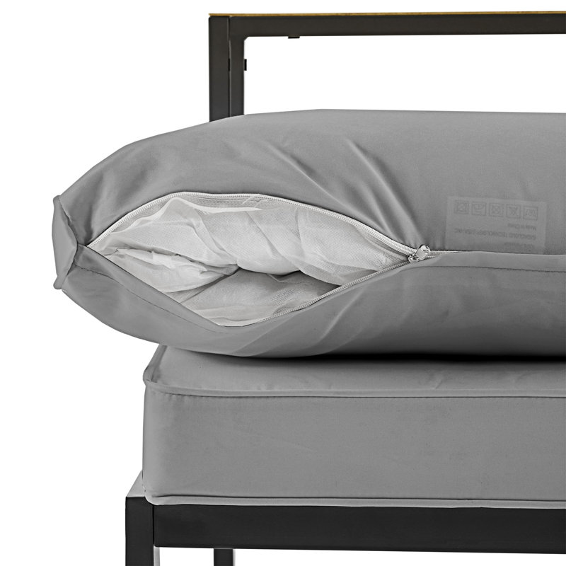 Ensemble de conversation pour canapé modulaire d'extérieur, Gris