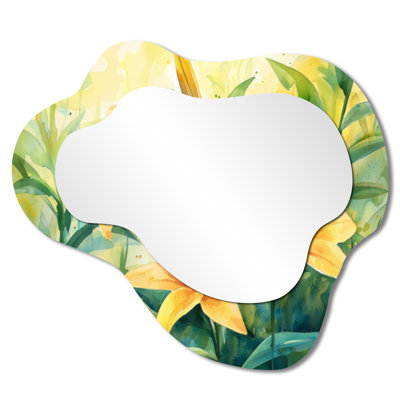 Miroir mural Floral Cloud