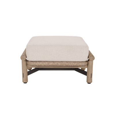 Inessa Teak Ottoman