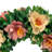 18" Round Woodchip Floral Wreath