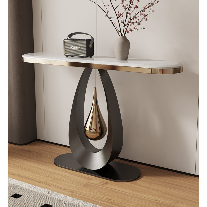 Table d'appoint Torddrop Accent, 33.46" H x 39.37" W x 11.81" D