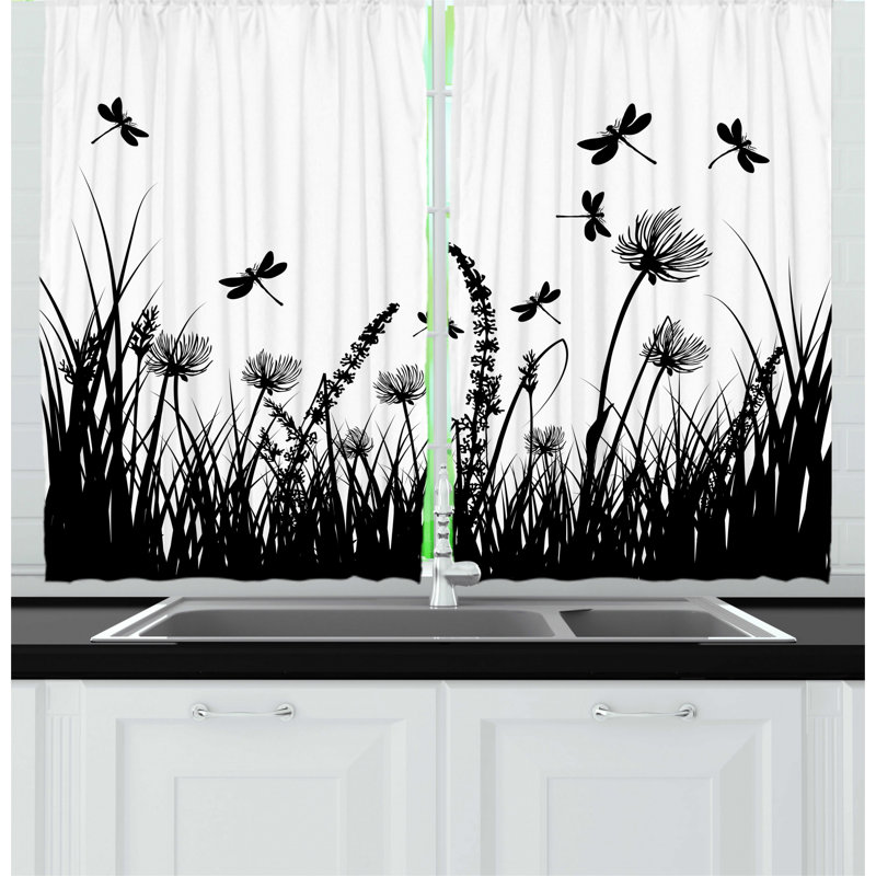 Pointed Kitchen Curtain