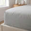 Ensemble de draps pour lit simple en microfibre brossée 3 pièces Pewter-133241322-133241327