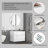 24-Inch Wall-Mounted Bathroom Vanity