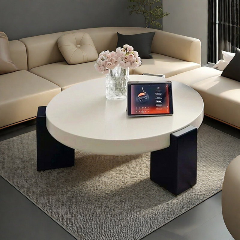 Table basse Minimalist, H 12,59 po x L 31,49 po x l 31,49 po