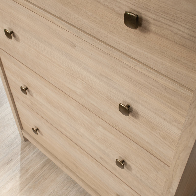 Commode 4 tiroirs 31,73 po Newquay, Noyer récolte