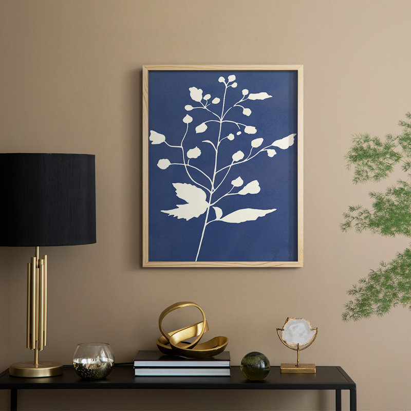 Night Sky Silhouette II Framed Print - Solid Wood