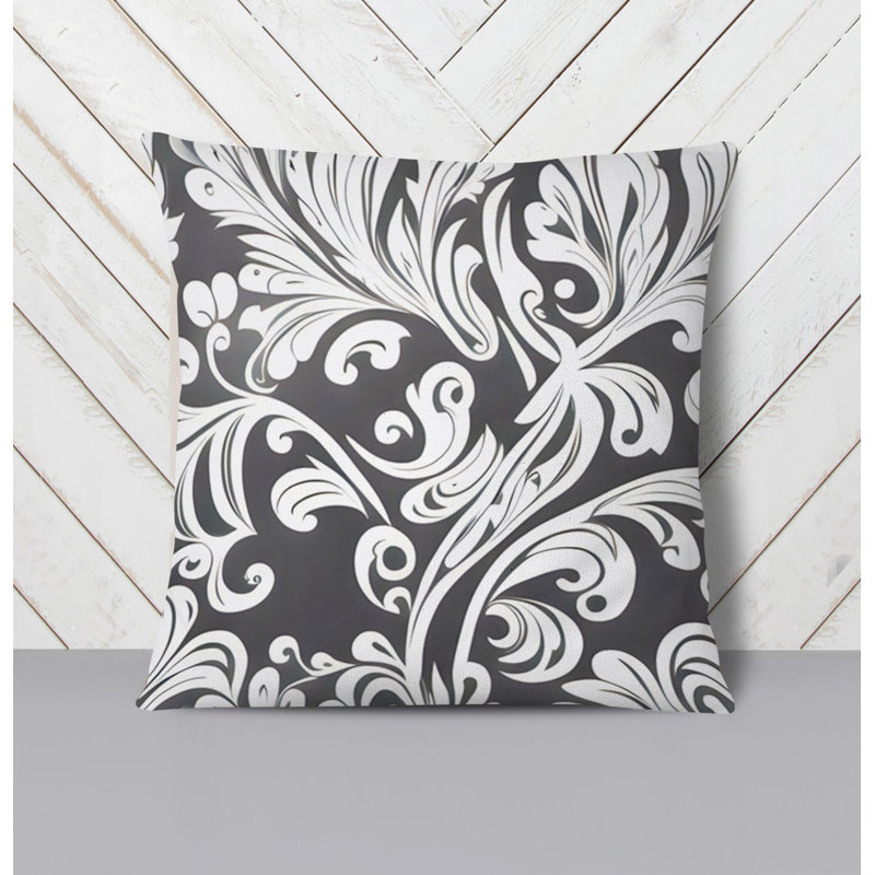 Throw Pillow, 16"H x 16"W, Pillow Cover Only - No Insert