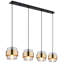 Almire 4 - Light Gold/Silver Kitchen Island Pendant