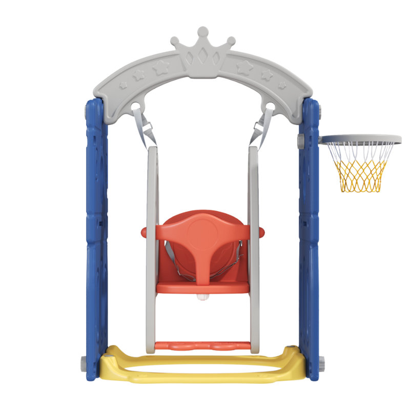 Sibbi Zoomie Kids Plastic Swing Set Swing(s), Blue
