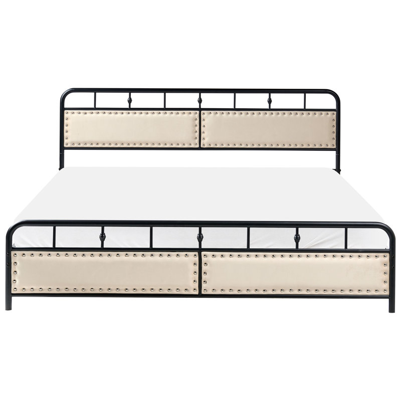 Upholstered Bed, European Single (90 x 200 cm)