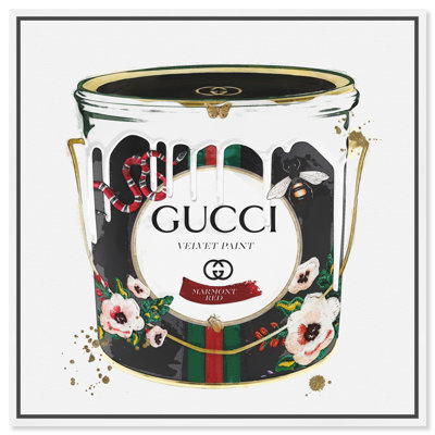 " Large Fashion And Glam Velvet Marmont Can "