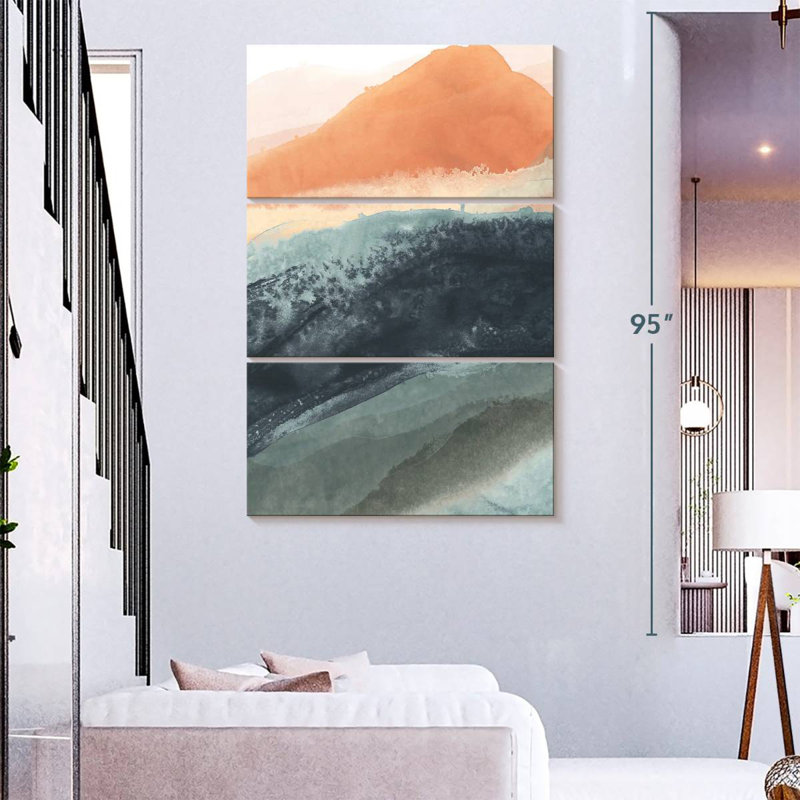 Avery Dark Soft Waves I, H 74 po x l 48 po