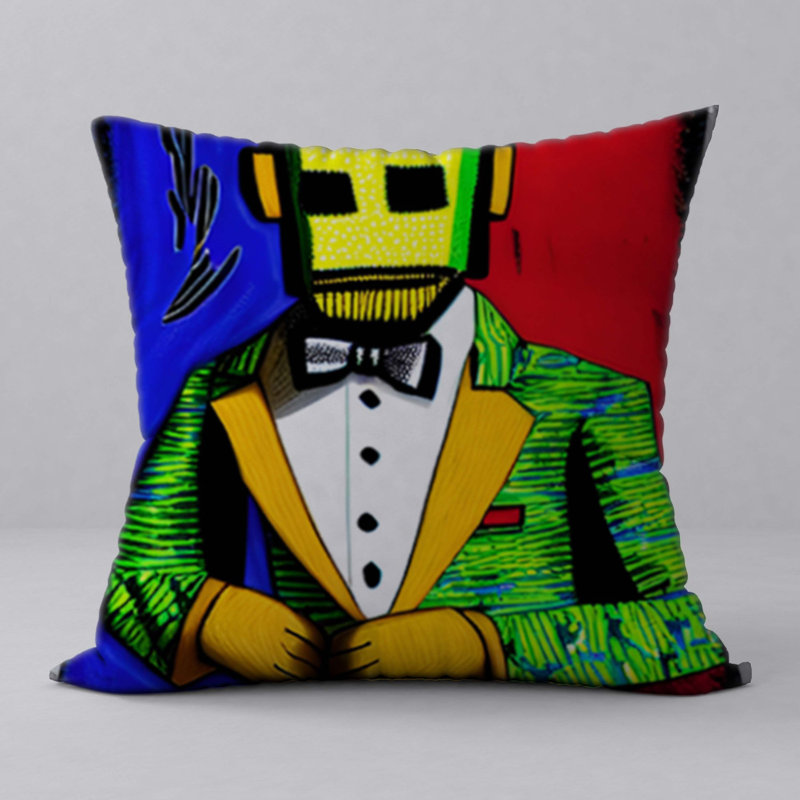  Coussin décoratif en polyester