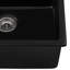 Ruvati 18'' W Single Bowl Fireclay Kitchen Sink